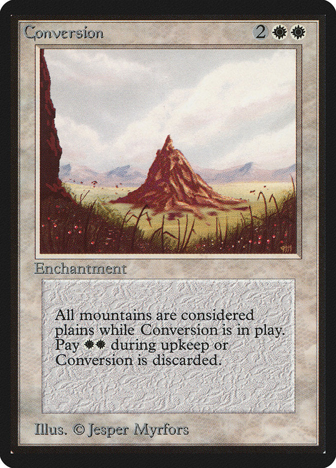 Conversion [Beta Edition] Magic: The Gathering
