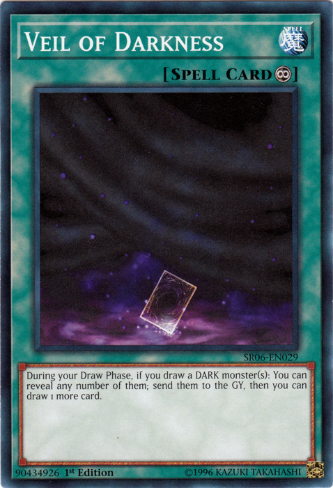 Veil of Darkness [SR06-EN029] Common Yu-Gi-Oh!