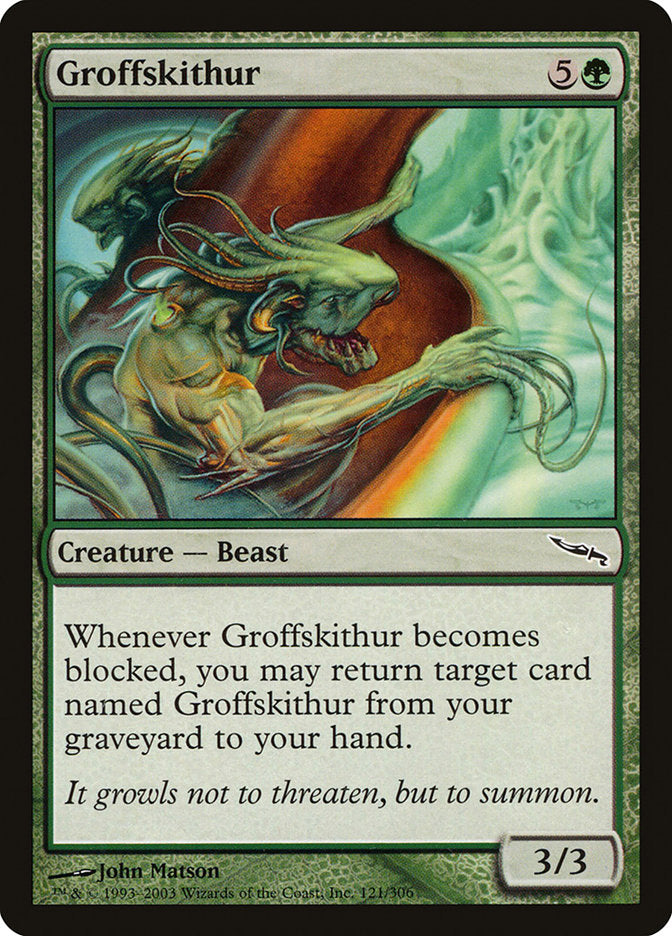 Groffskithur [Mirrodin] Magic: The Gathering