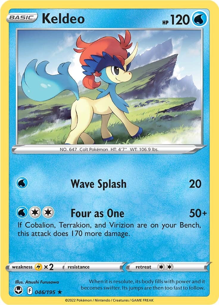 Keldeo (046/195) [Sword & Shield: Silver Tempest] Pokémon