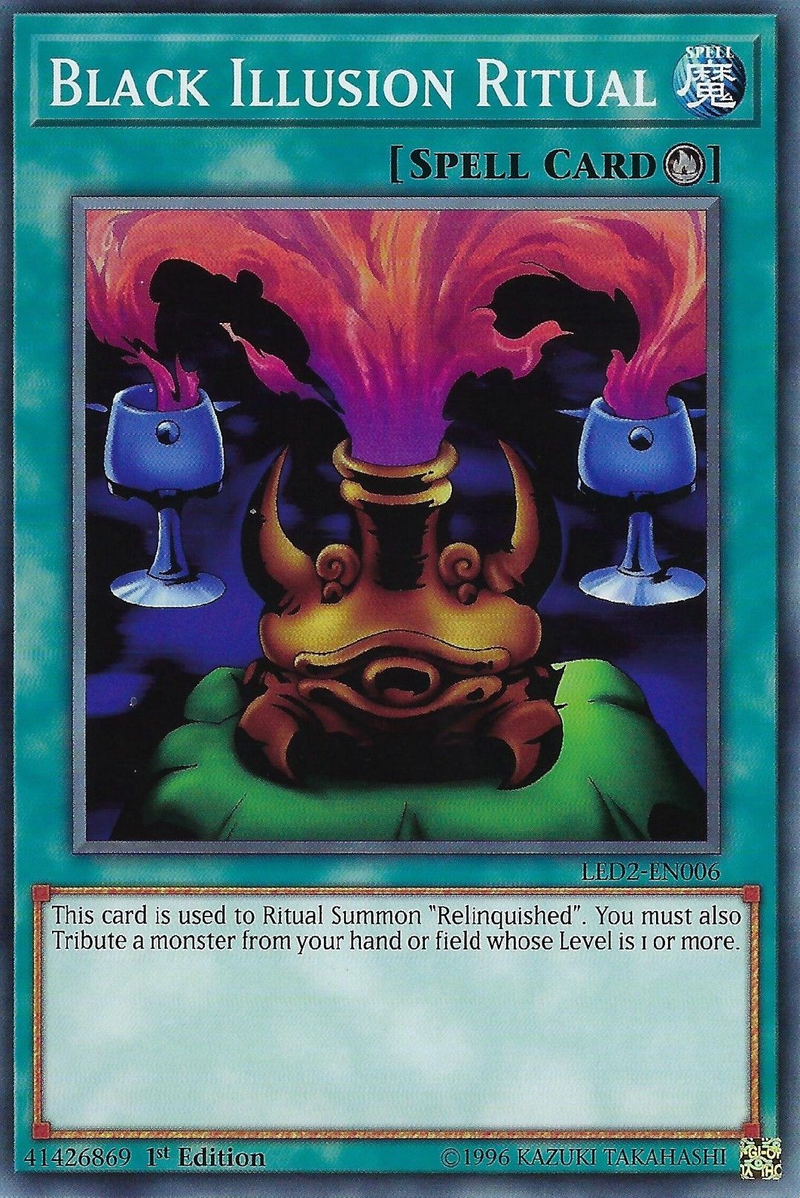 Black Illusion Ritual [LED2-EN006] Common Yu-Gi-Oh!