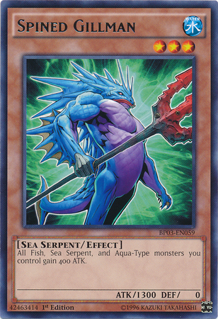 Spined Gillman [BP03-EN059] Rare Yu-Gi-Oh!