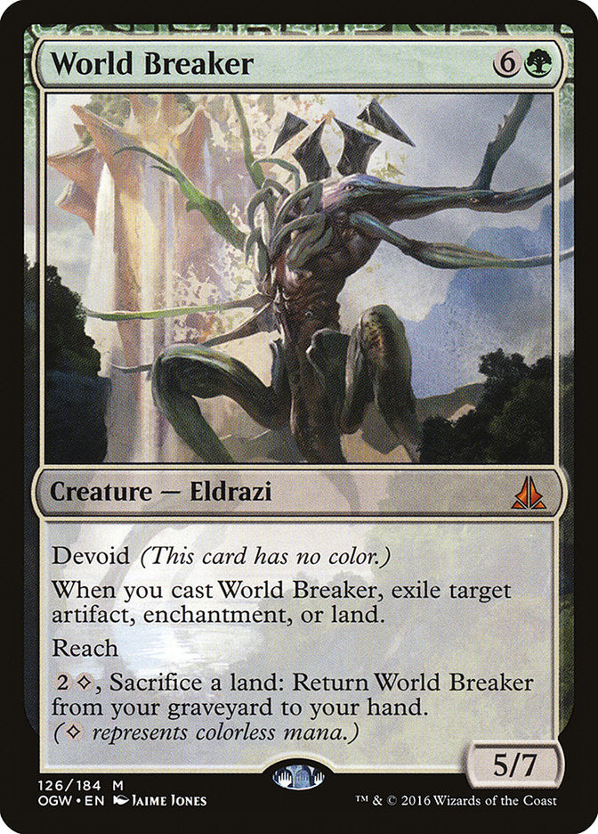 World Breaker [Oath of the Gatewatch] Magic: The Gathering