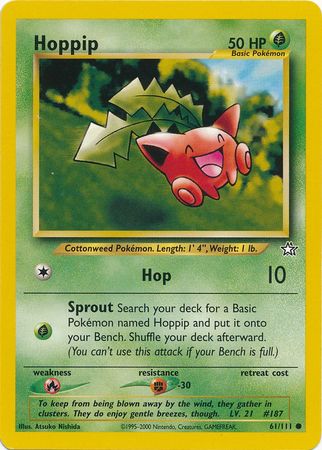 Hoppip (61/111) [Neo Genesis Unlimited] Pokémon