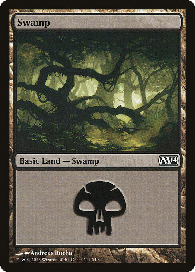 Swamp (241) [Magic 2014] Magic: The Gathering