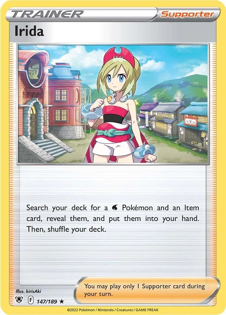 Irida (147/189) (Theme Deck Exclusive) [Sword & Shield: Astral Radiance] Pokémon