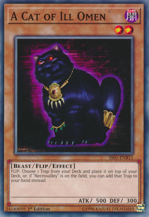 A Cat of Ill Omen [SS01-ENB11] Common Yu-Gi-Oh!