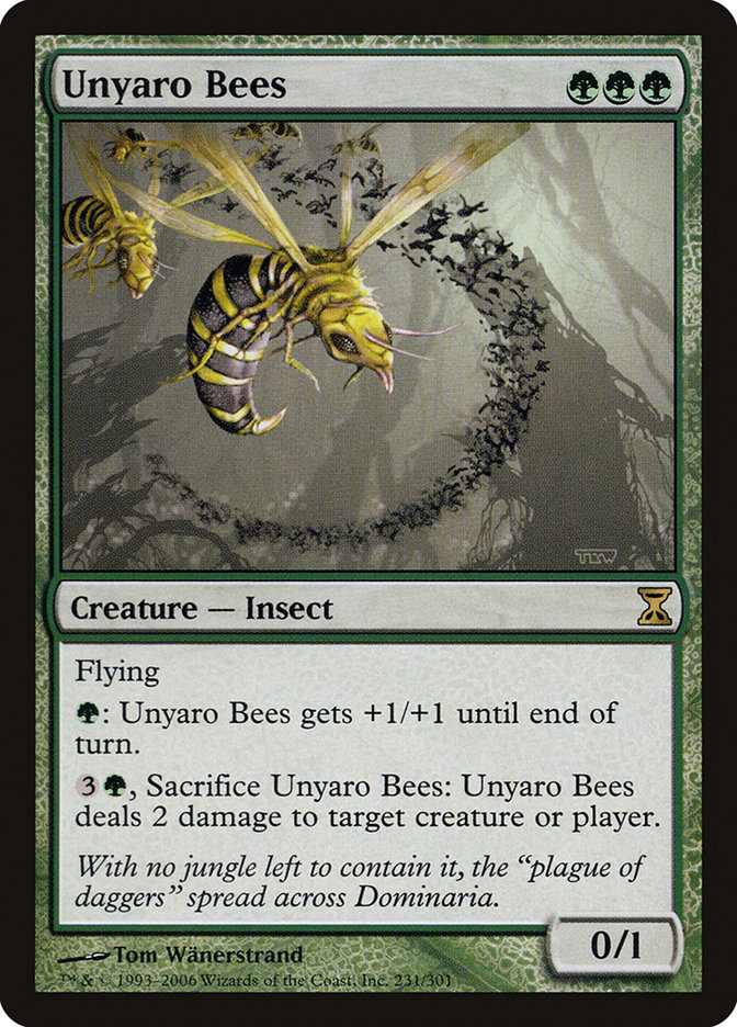 Unyaro Bees [Time Spiral] Magic: The Gathering