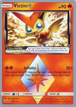 Victini Prism Star (7/70) (Fire Box - Kaya Lichtleitner) [World Championships 2019] Pokémon