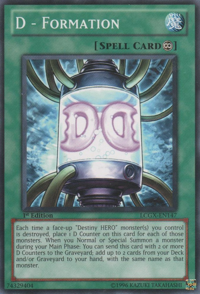 D - Formation [LCGX-EN147] Common Yu-Gi-Oh!