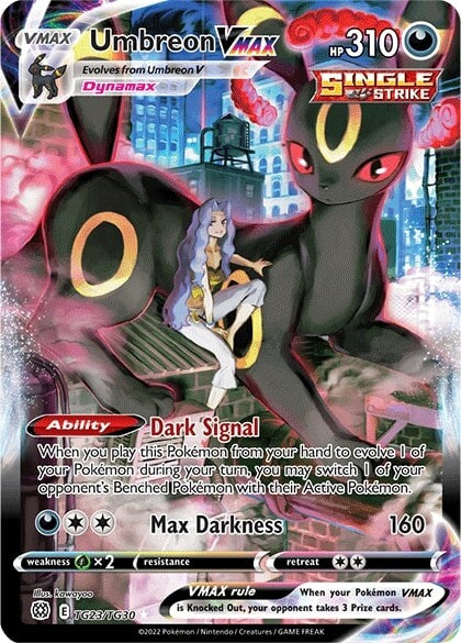 Umbreon VMAX (TG23/TG30) [Sword & Shield: Brilliant Stars] Pokémon