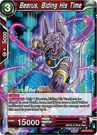 Beerus, Biding His Time (BT8-014_PR) [Malicious Machinations Prerelease Promos] Dragon Ball Super