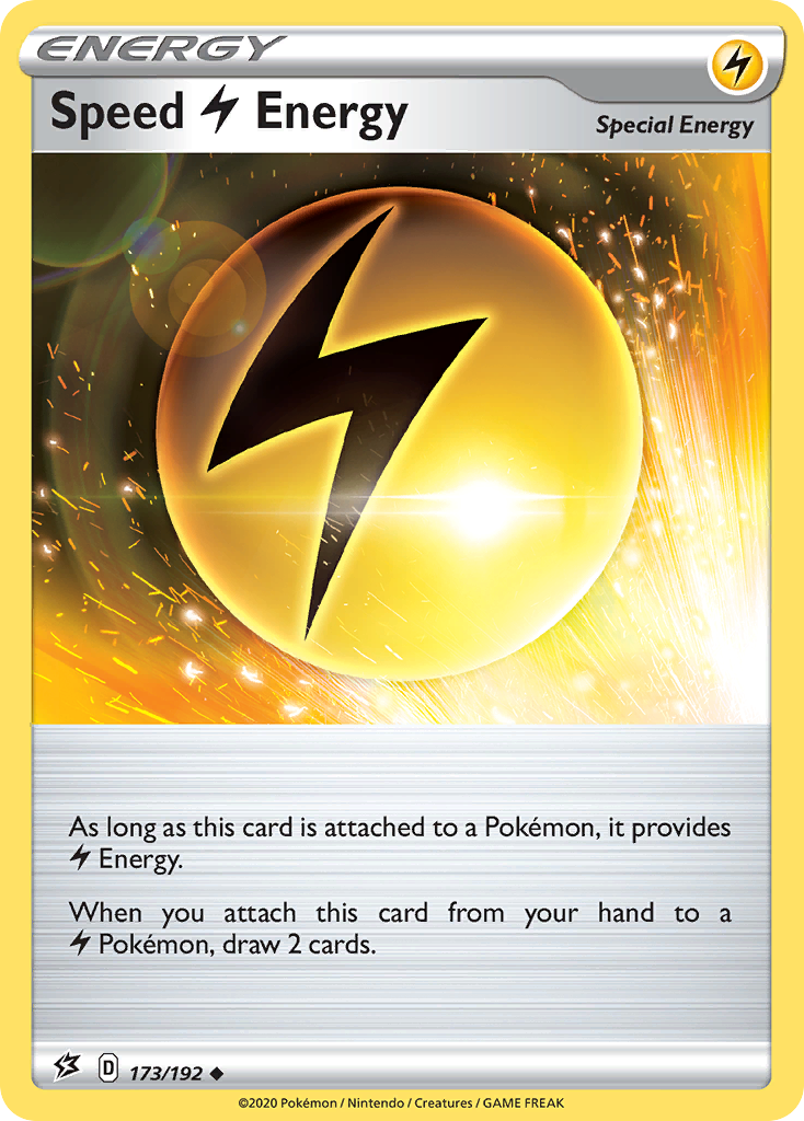 Speed Lightning Energy (173/192) [Sword & Shield: Rebel Clash] Pokémon