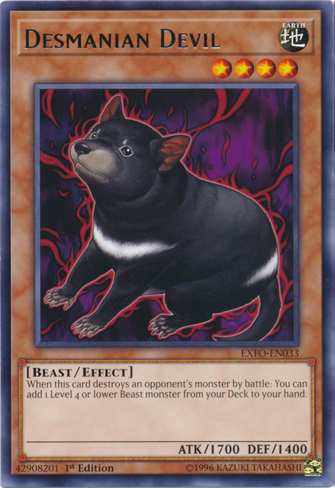 Desmanian Devil [EXFO-EN033] Rare Yu-Gi-Oh!