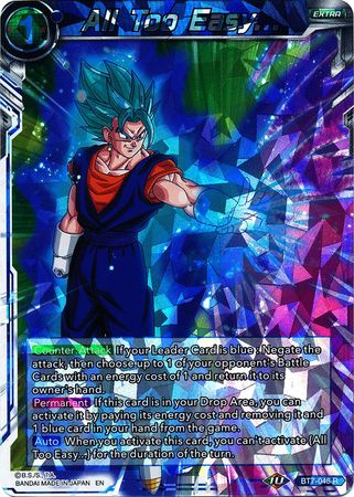 All Too Easy... (BT7-048) [Assault of the Saiyans] Dragon Ball Super