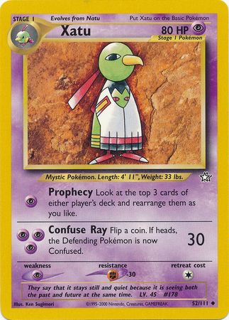 Xatu (52/111) [Neo Genesis Unlimited] Pokémon