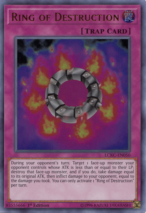 Ring of Destruction [LCKC-EN050] Ultra Rare Yu-Gi-Oh!