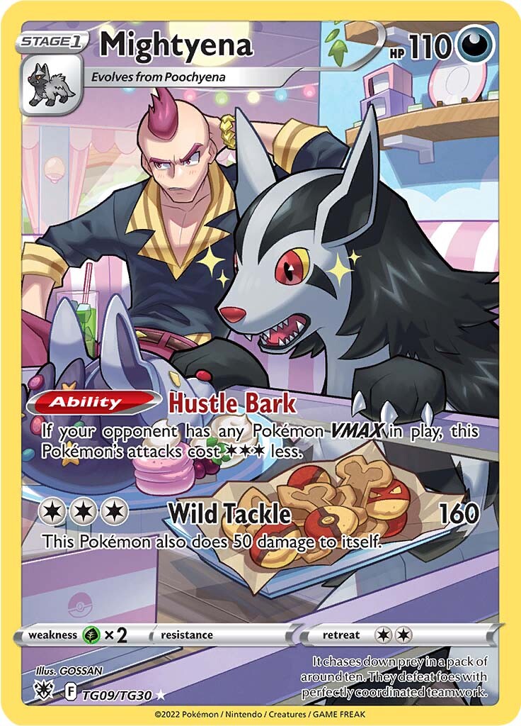 Mightyena (TG09/TG30) [Sword & Shield: Astral Radiance] Pokémon