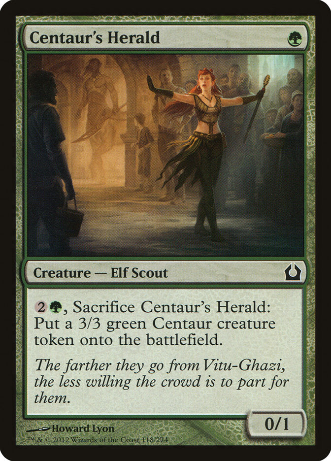 Centaur's Herald [Return to Ravnica] Magic: The Gathering