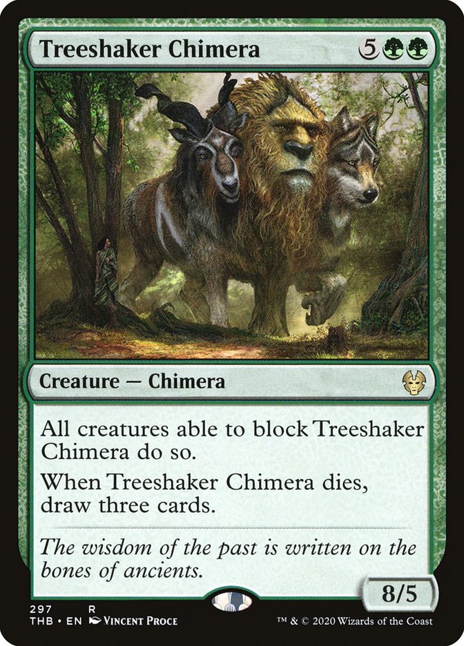 Treeshaker Chimera [Theros Beyond Death] Magic: The Gathering