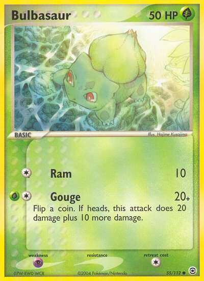 Bulbasaur (55/112) [EX: FireRed & LeafGreen] Pokémon