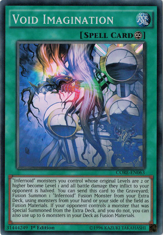 Void Imagination [CORE-EN063] Super Rare Yu-Gi-Oh!