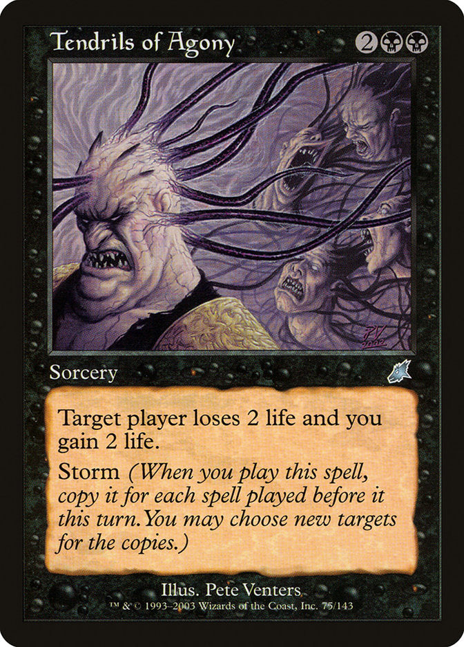 Tendrils of Agony [Scourge] Magic: The Gathering