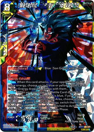 Meteoric Energy SSB Vegito (BT7-118) [Assault of the Saiyans] Dragon Ball Super