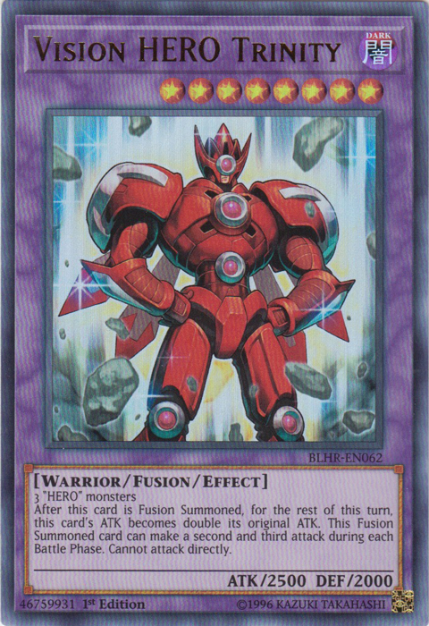 Vision Hero Trinity [BLHR-EN062] Ultra Rare Yu-Gi-Oh!