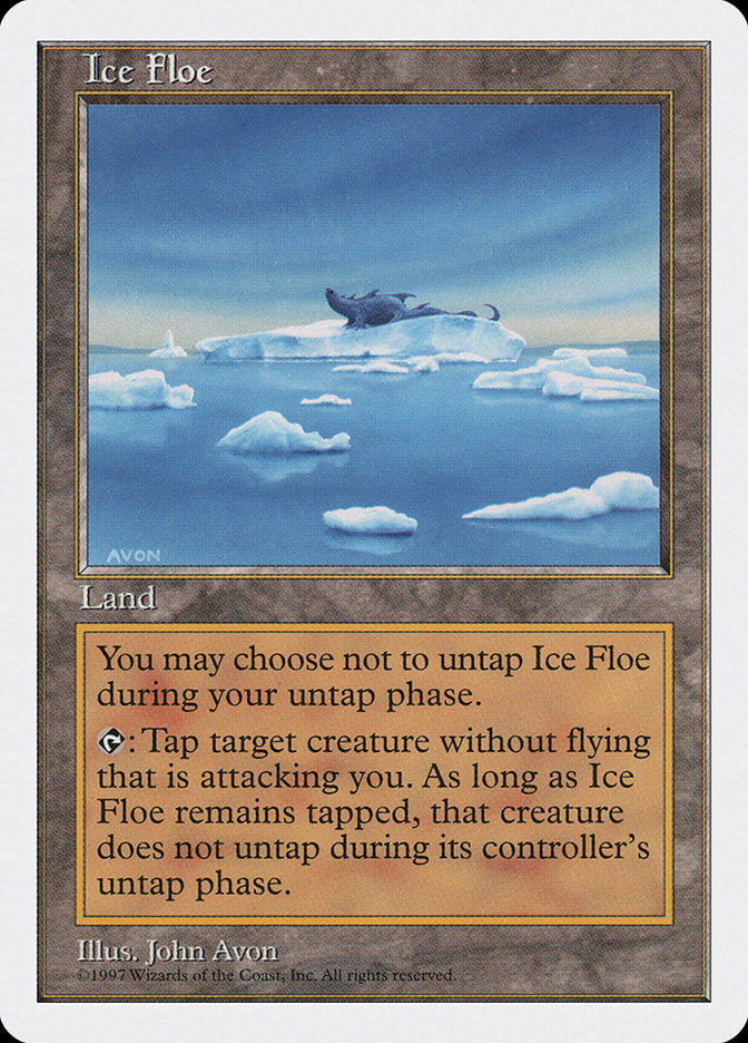 Ice Floe [Fifth Edition] Magic: The Gathering