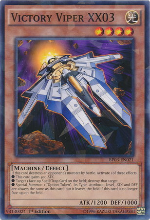 Victory Viper XX03 [BP03-EN021] Shatterfoil Rare Yu-Gi-Oh!