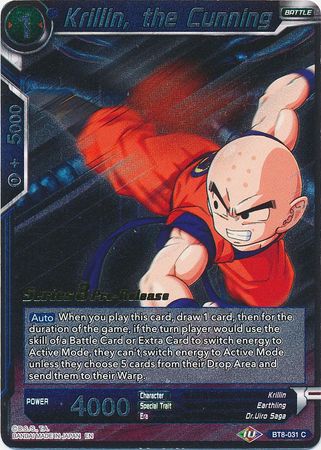 Krillin, the Cunning (BT8-031_PR) [Malicious Machinations Prerelease Promos] Dragon Ball Super