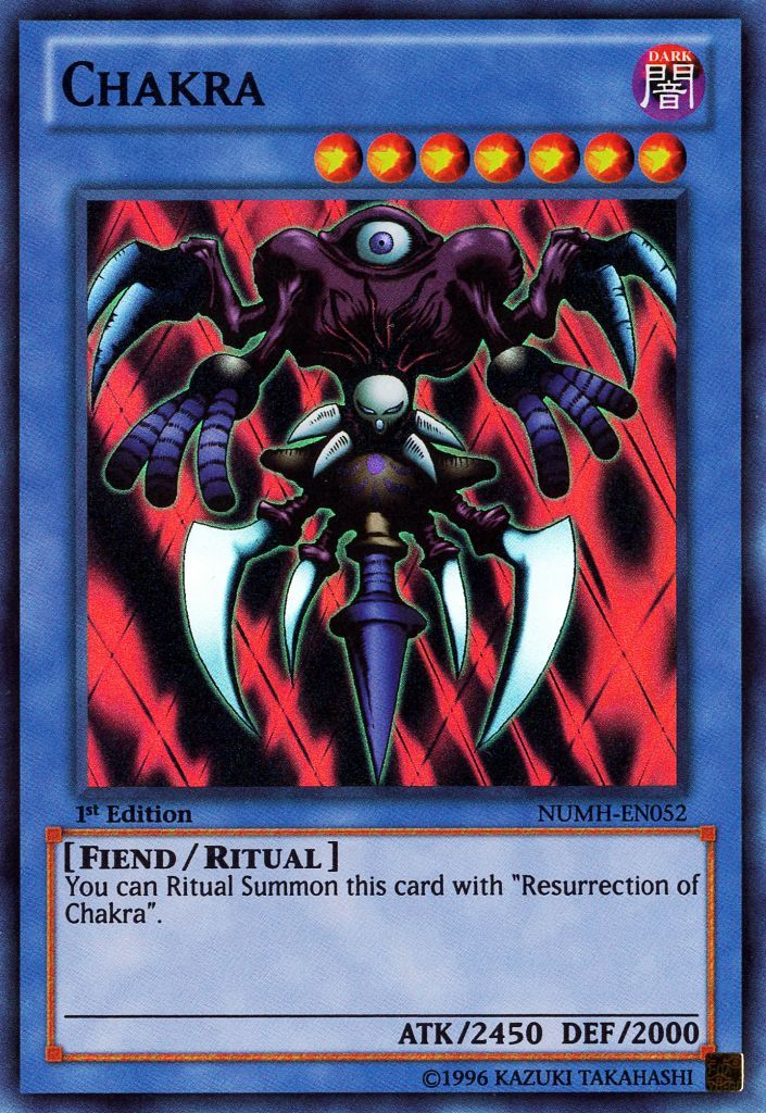 Chakra [NUMH-EN052] Super Rare Yu-Gi-Oh!