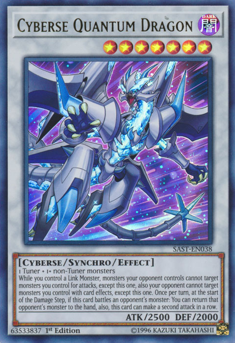 Cyberse Quantum Dragon [SAST-EN038] Ultra Rare Yu-Gi-Oh!