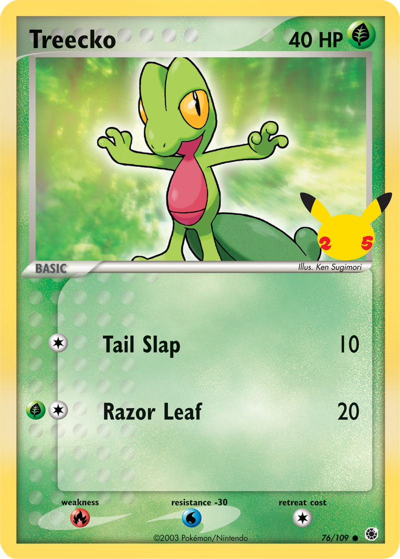 Treecko (76/109) [First Partner Pack] Pokémon