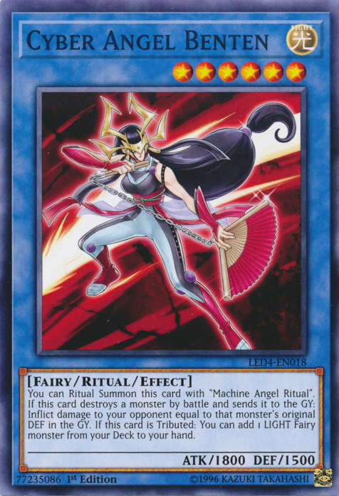 Cyber Angel Benten [LED4-EN018] Common Yu-Gi-Oh!