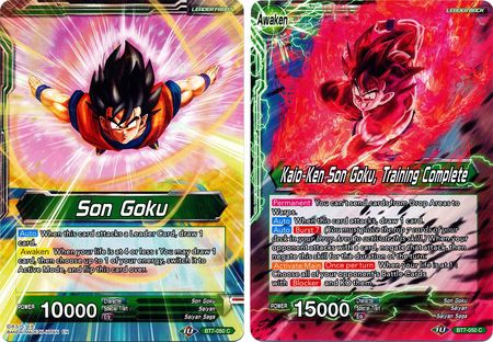 Son Goku // Kaio-Ken Son Goku, Training Complete (BT7-050) [Assault of the Saiyans] Dragon Ball Super