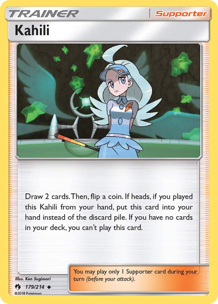 Kahili (179/214) [Sun & Moon: Lost Thunder] Pokémon