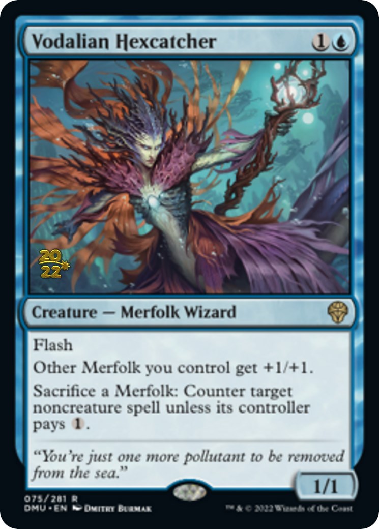 Vodalian Hexcatcher [Dominaria United Prerelease Promos] Magic: The Gathering