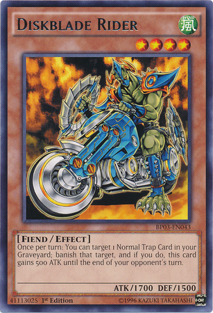 Diskblade Rider [BP03-EN043] Rare Yu-Gi-Oh!