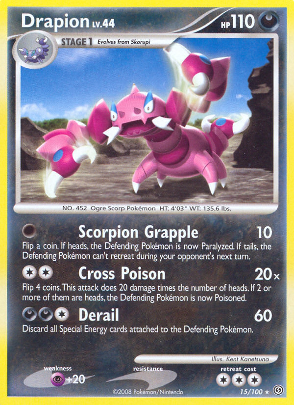 Drapion (15/100) [Diamond & Pearl: Stormfront] Pokémon