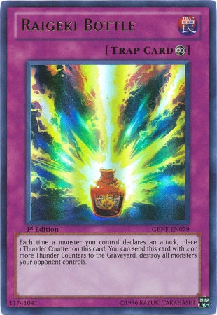 Raigeki Bottle [GENF-EN079] Ultra Rare Yu-Gi-Oh!