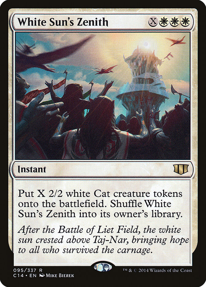 White Sun's Zenith [Commander 2014] Magic: The Gathering