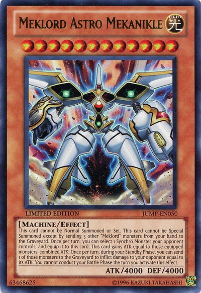 Meklord Astro Mekanikle [JUMP-EN050] Ultra Rare Yu-Gi-Oh!