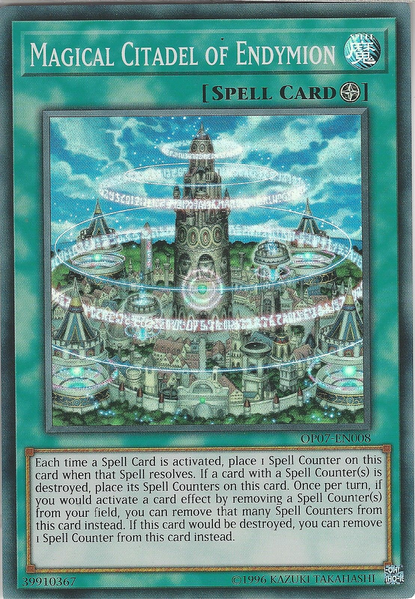 Magical Citadel of Endymion [OP07-EN008] Super Rare Yu-Gi-Oh!