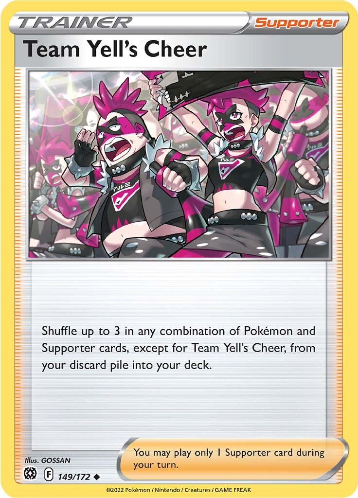 Team Yell's Cheer (149/172) [Sword & Shield: Brilliant Stars] Pokémon