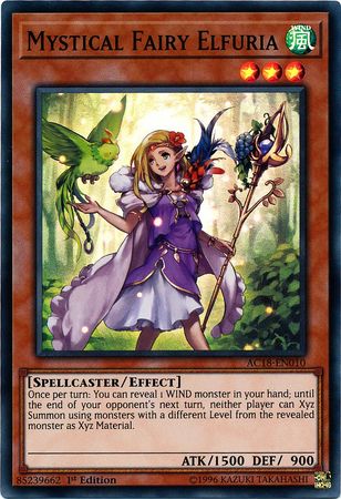 Mystical Fairy Elfuria [AC18-EN010] Super Rare Yu-Gi-Oh!