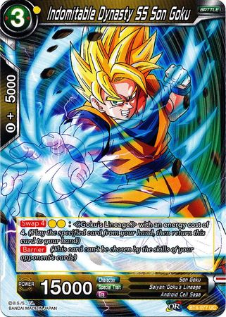 Indomitable Dynasty SS Son Goku (BT4-077) [Colossal Warfare] Dragon Ball Super