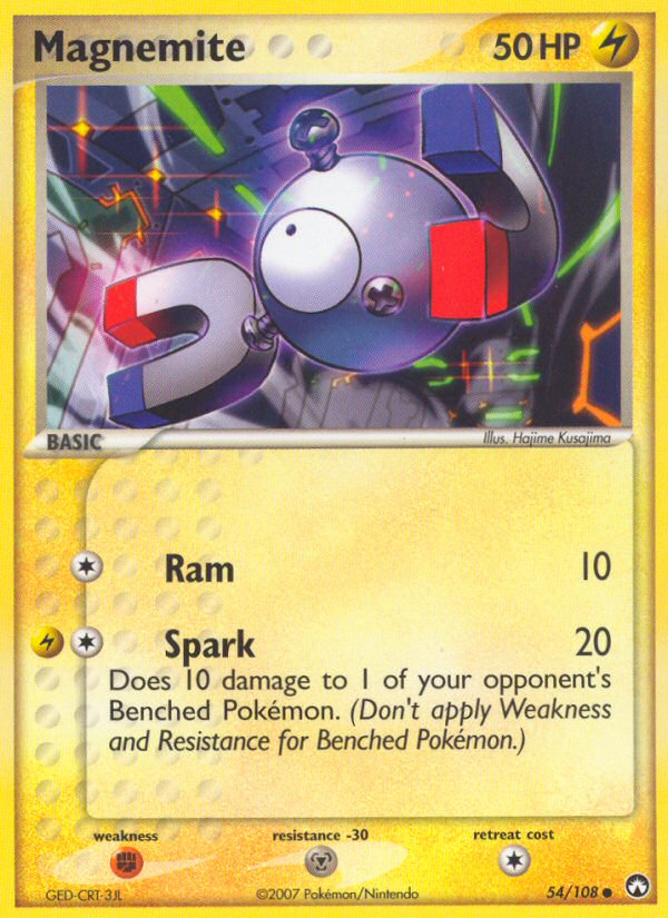 Magnemite (54/108) [EX: Power Keepers] Pokémon