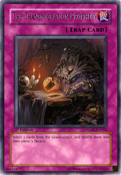 The Transmigration Prophecy [STON-EN054] Rare Yu-Gi-Oh!